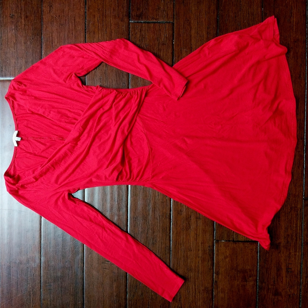 Red Skater Fit Flare Dress